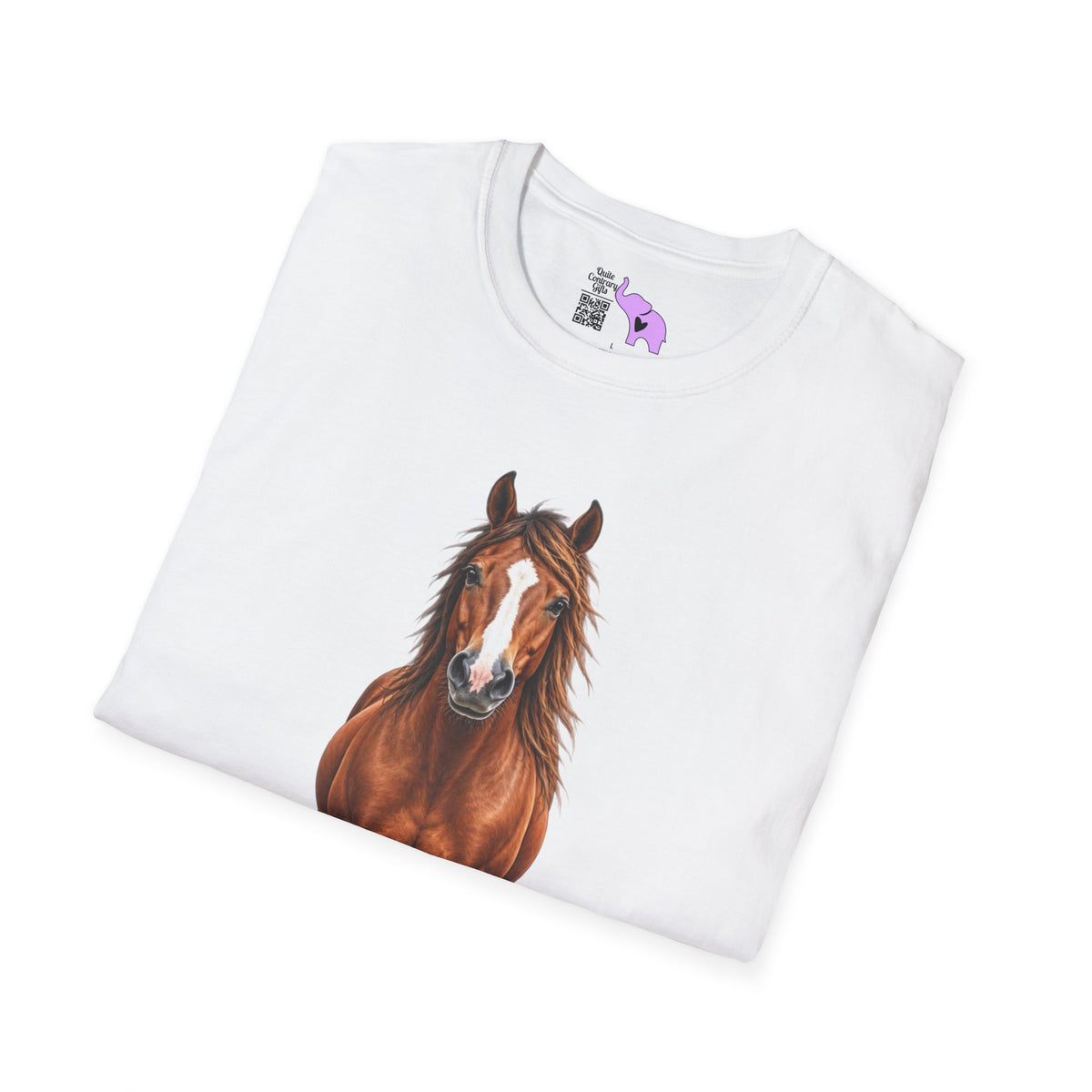 ""Front to Back Horse Lover Adult T-shirt