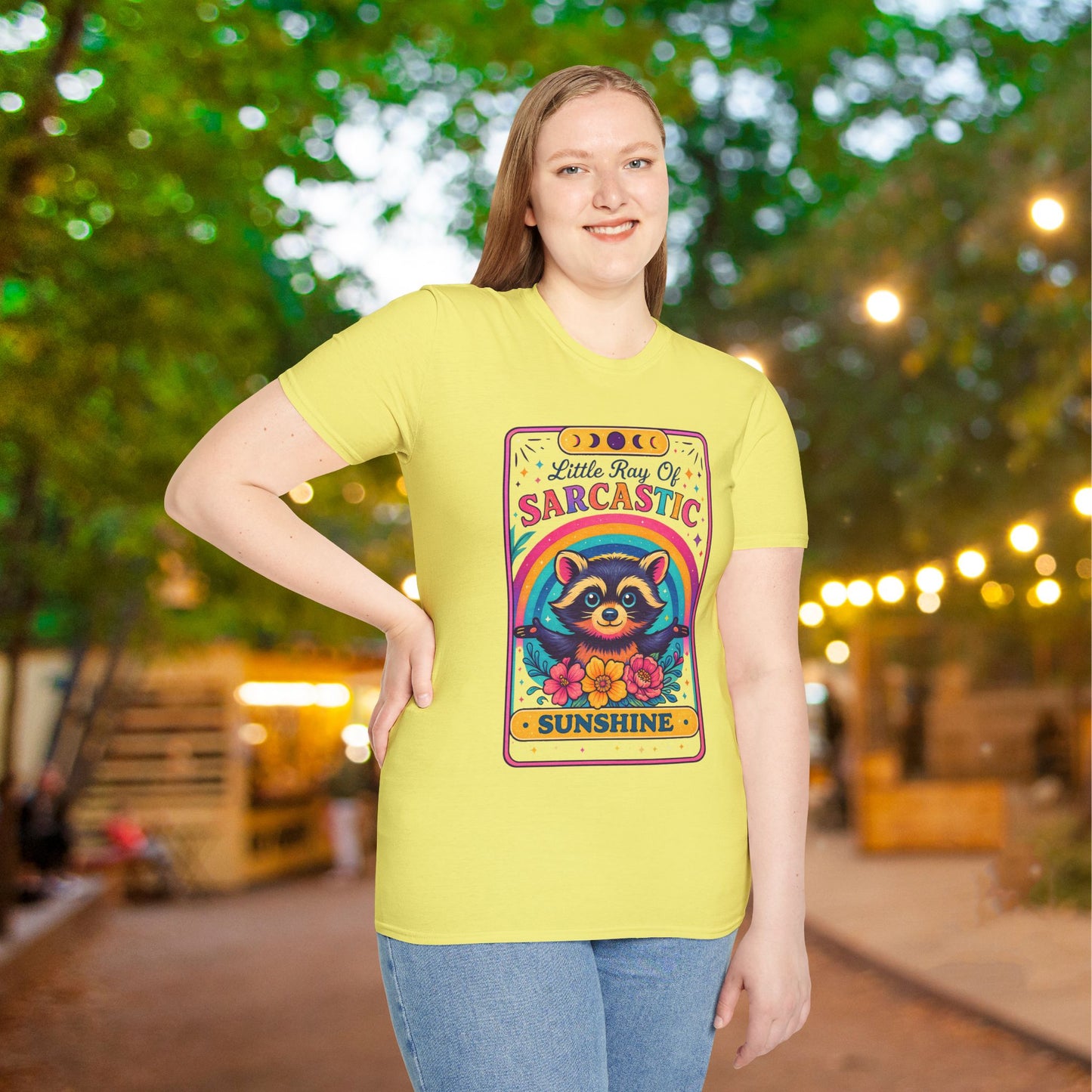 Little Ray of Sarcastic Sunshine Adult T-shirt