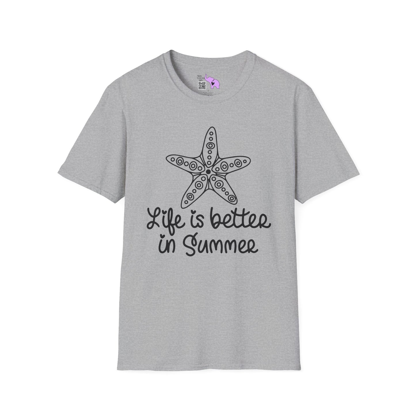 Life Is Better In Summer Adult T-shirt