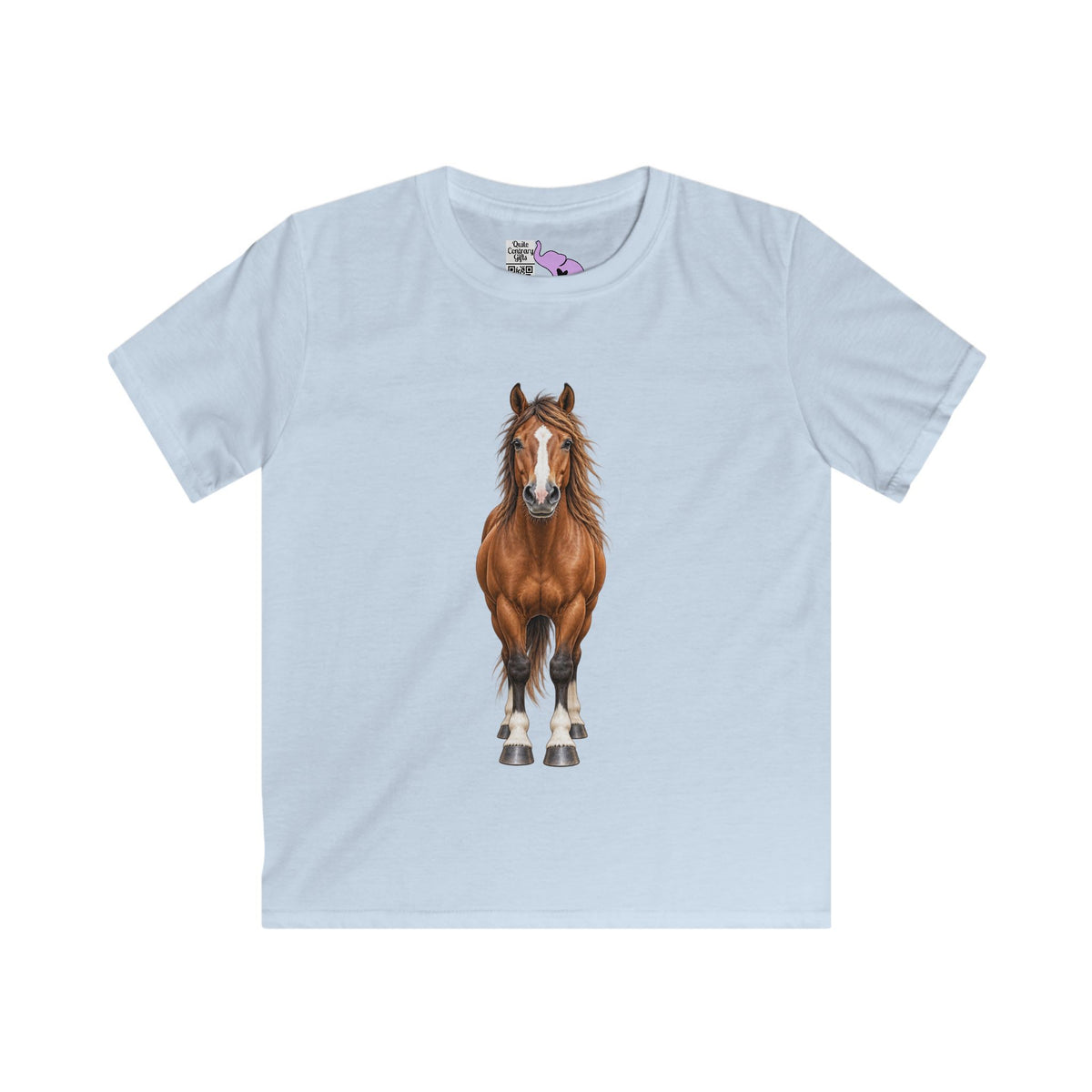 ""Front to Back Horse Lover Youth Softstyle Tee