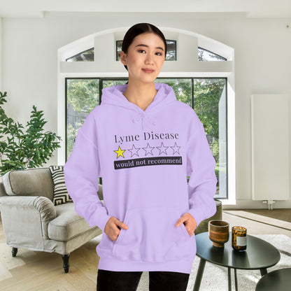 Lyme Disease 1 Star Would Not Recommend Heavy Blend™ Hooded Sweatshirt