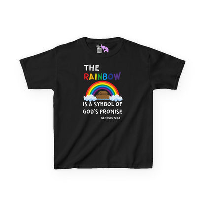 The Rainbow is A Symbol of God's Promise Kids Heavy Cotton™ Tee
