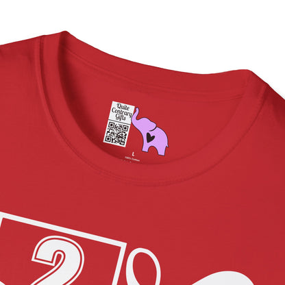 Vertical Class of 2027 Senior Adult T-shirt