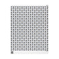 Round Christmas Nights Silhouette Wrapping Paper