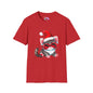 Santa Kitten Adult T-shirt