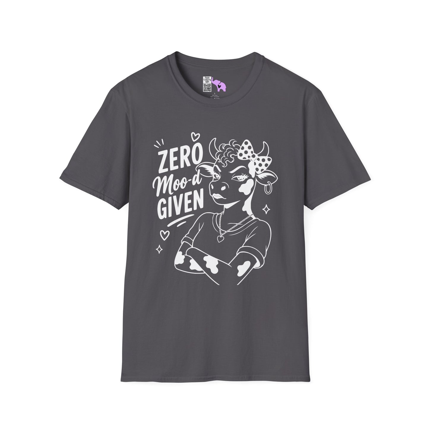 Zero Moo-d Given Adult T-shirt