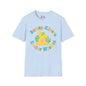 Bunny Kisses Easter Wishes Adult T-shirt