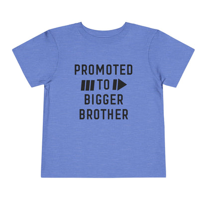 Promoted to Bigger Brother (Arrow) Toddler Tee
