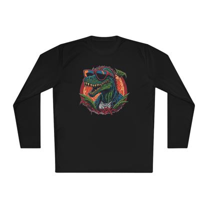 Cool Dinosaur Adult Long Sleeve Tee