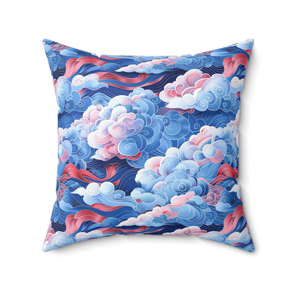 Azure Kumo Flow Basic Bedding Set