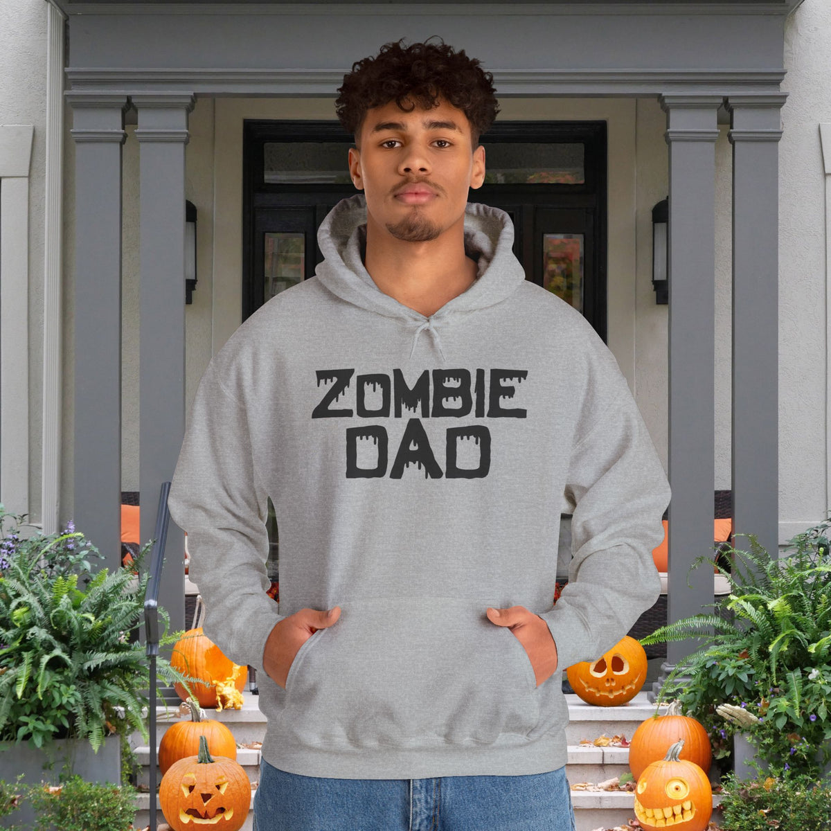 ""Zombie Dad Heavy Blend™ Hooded Sweatshirt