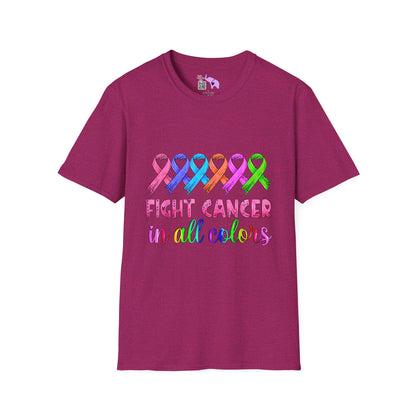 Fight Cancer in All Colors 4 T-shirt