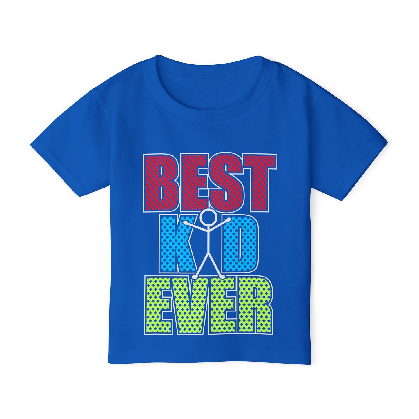 Best Kid Ever (Colorful) Heavy Cotton™ Toddler T-shirt
