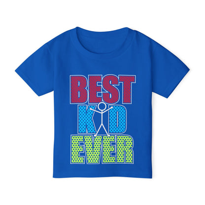 Best Kid Ever (Colorful) Heavy Cotton™ Toddler T-shirt