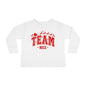 Team Nice Toddler Long Sleeve Tee