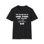 The Chains On My Mood Swing Just Snapped...Run Adult T-shirt