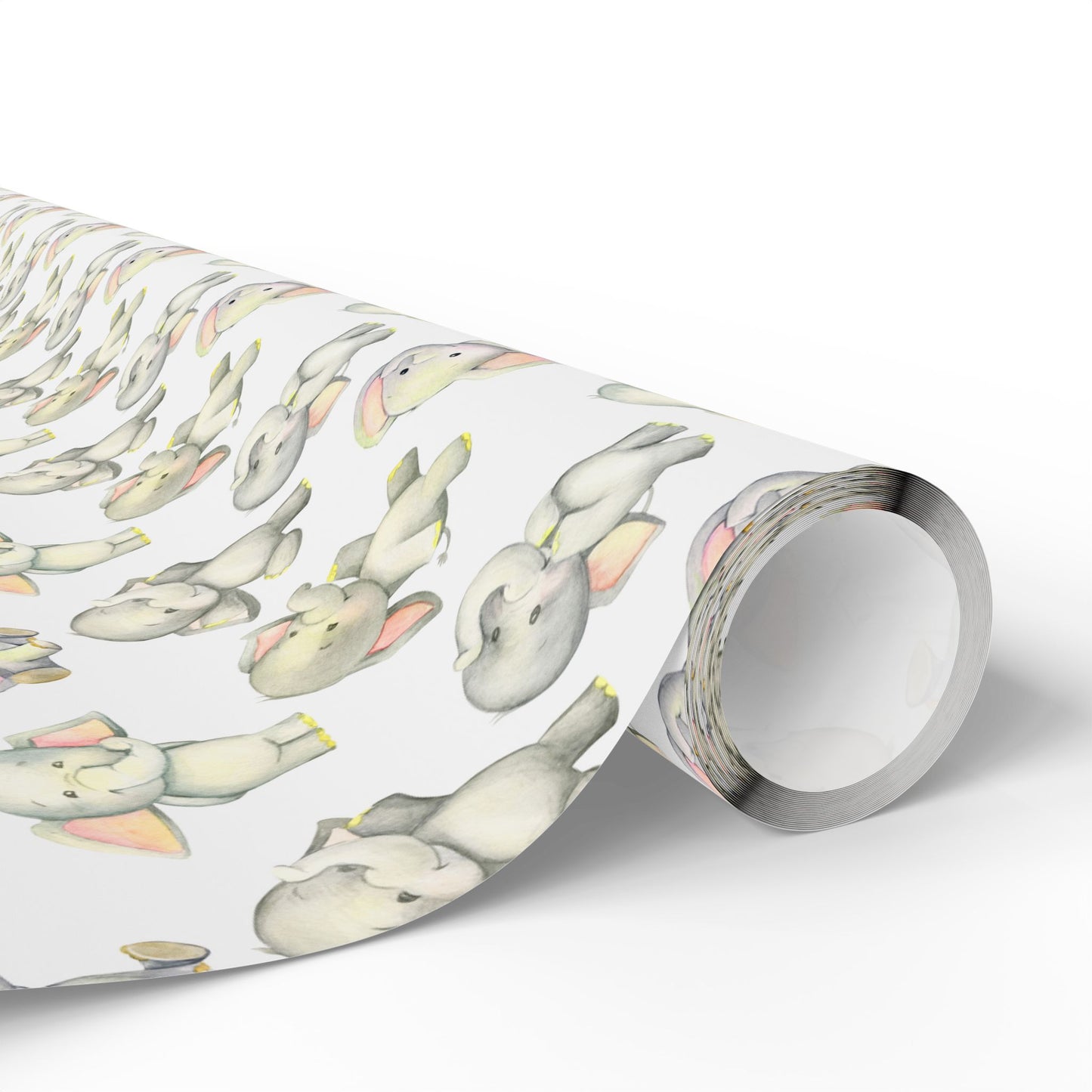 Dancing Elephants Wrapping Paper