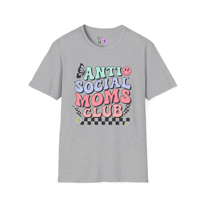 Antisocial Mom's Club Adult T-shirt