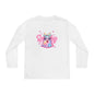 Spooky Pastel Ghost Youth Long Sleeve Tee