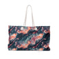 Pink Venom Marble Weekender Bag