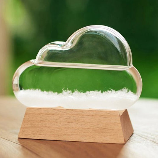 Cloud-shaped Weather Forecast Storming Bottle