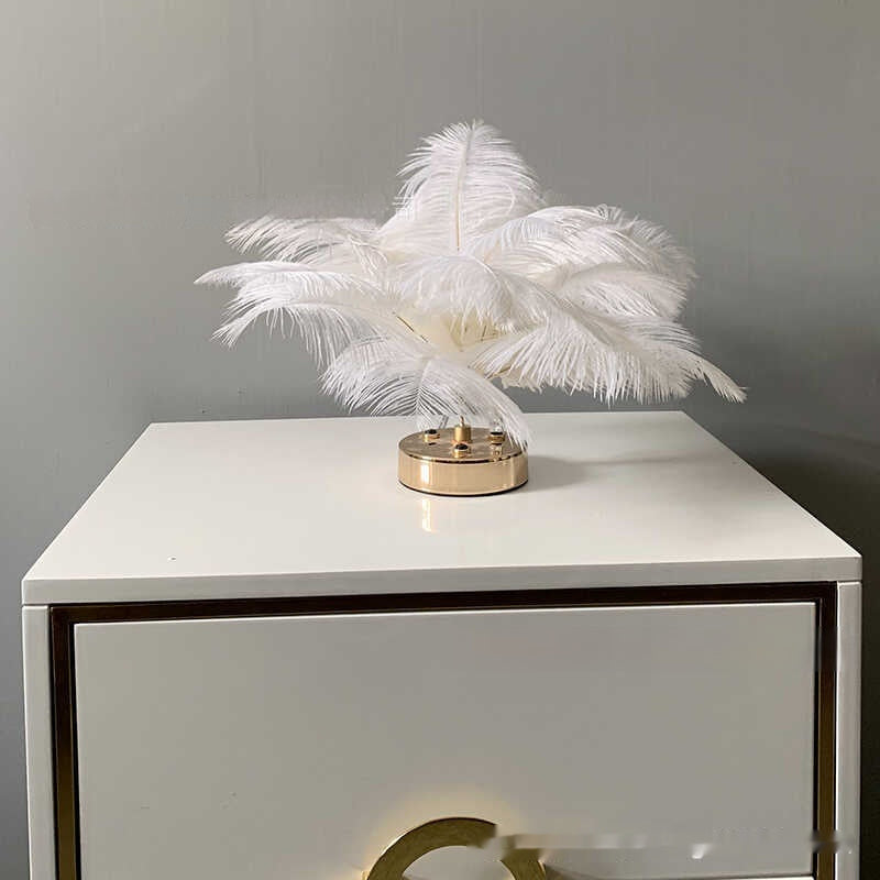 Decorative Feather Touch Lamp