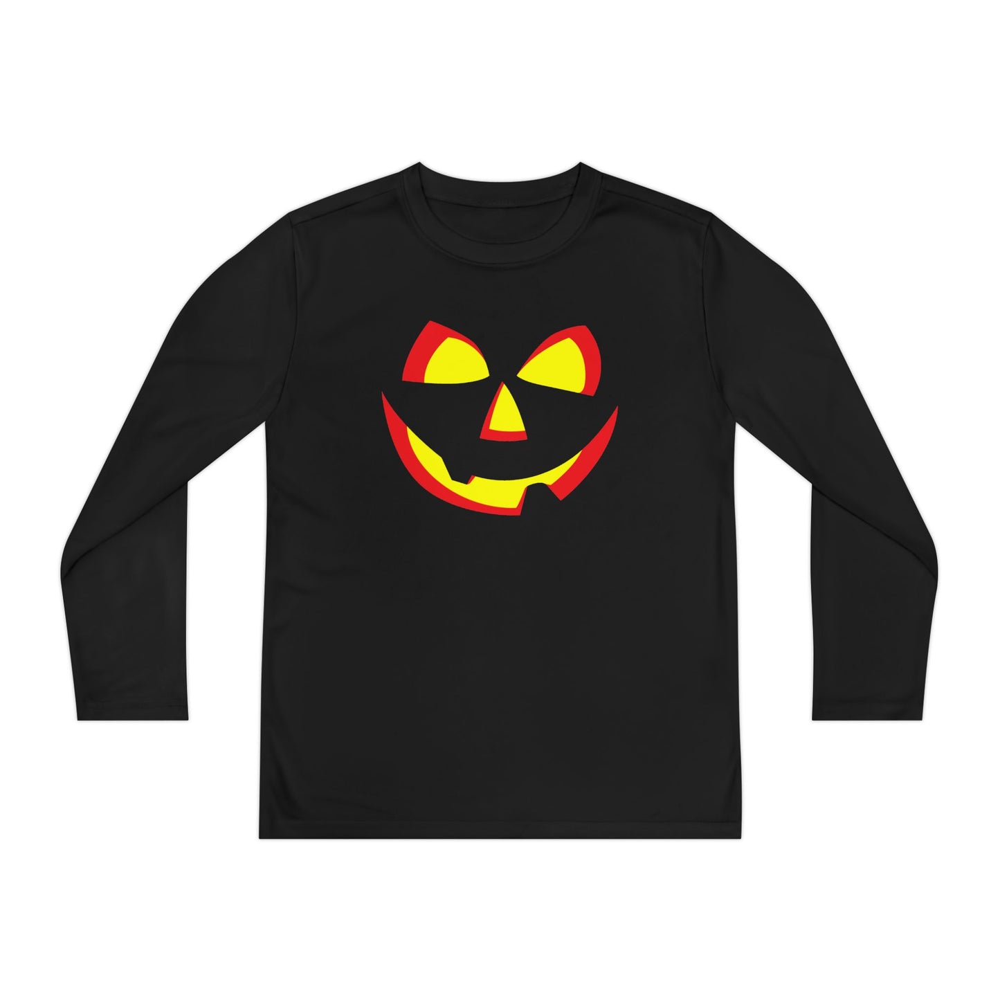 Pumpkin Smile Youth Long Sleeve Tee