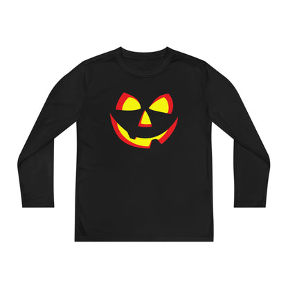 Pumpkin Smile Youth Long Sleeve Tee
