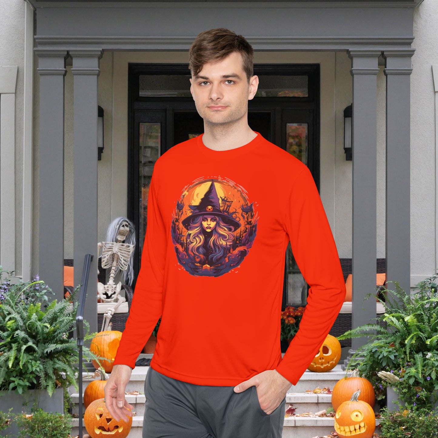 Witchy Vibes Adult Long Sleeve Tee