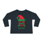 I'm The Hungry Elf Personalized Toddler Long Sleeve Tee