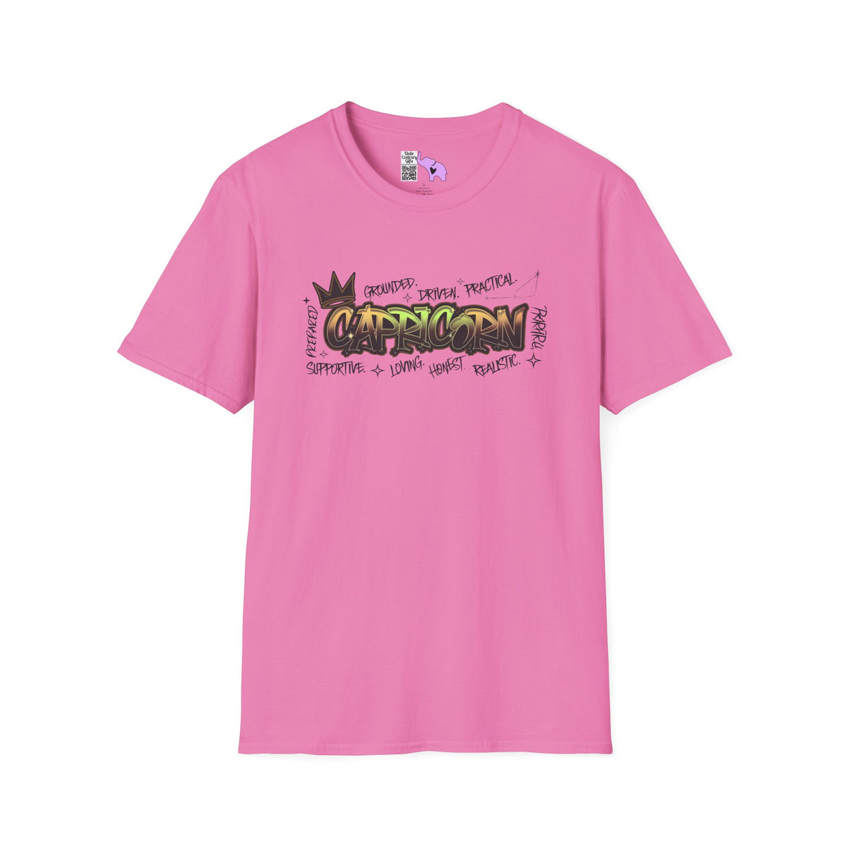 Capricorn Street Art Adult T-shirt