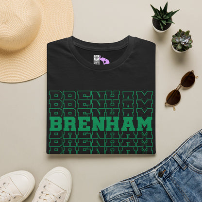 Brenham (Stacked) Adult T-shirt