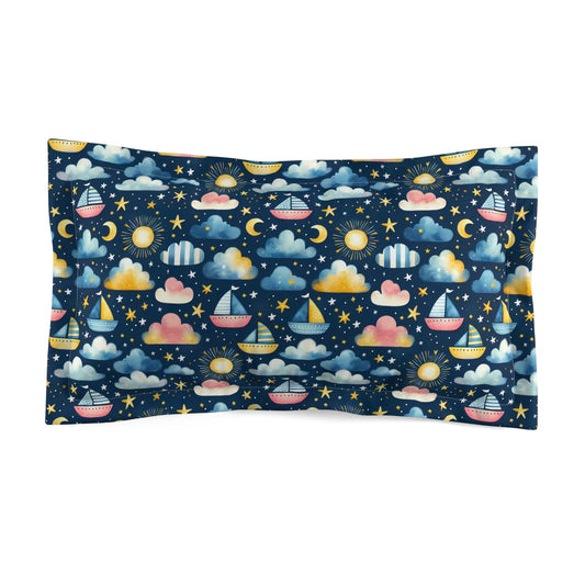 Night Sail Dreams Pillow Sham