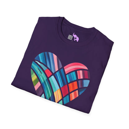 Painted with Love Adult T-shirt