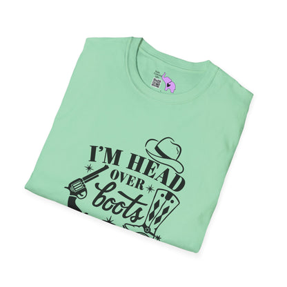 I'm Head Over Boots For You Adult T-shirt