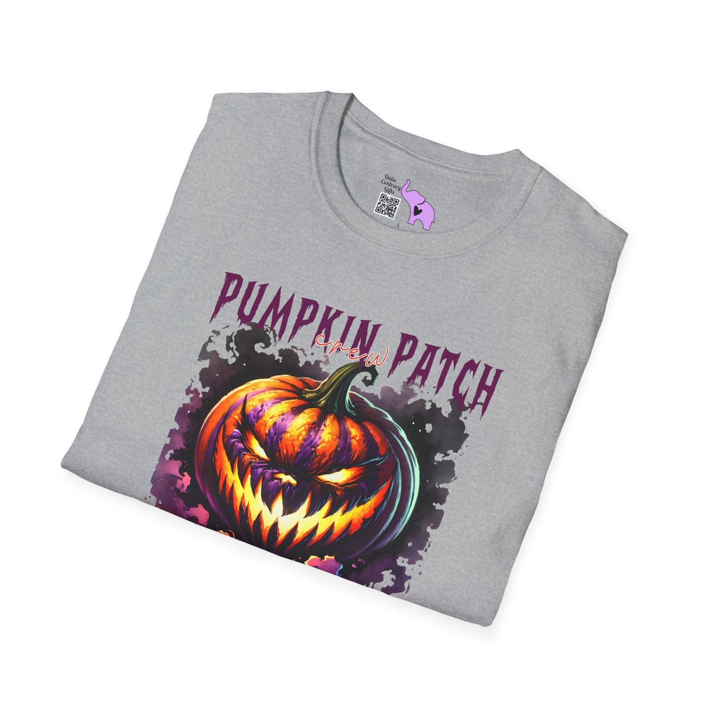 Creepy Pumpkin Patch Adult T-shirt