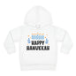 Happy Hanukkah 5 Toddler Pullover Fleece Hoodie