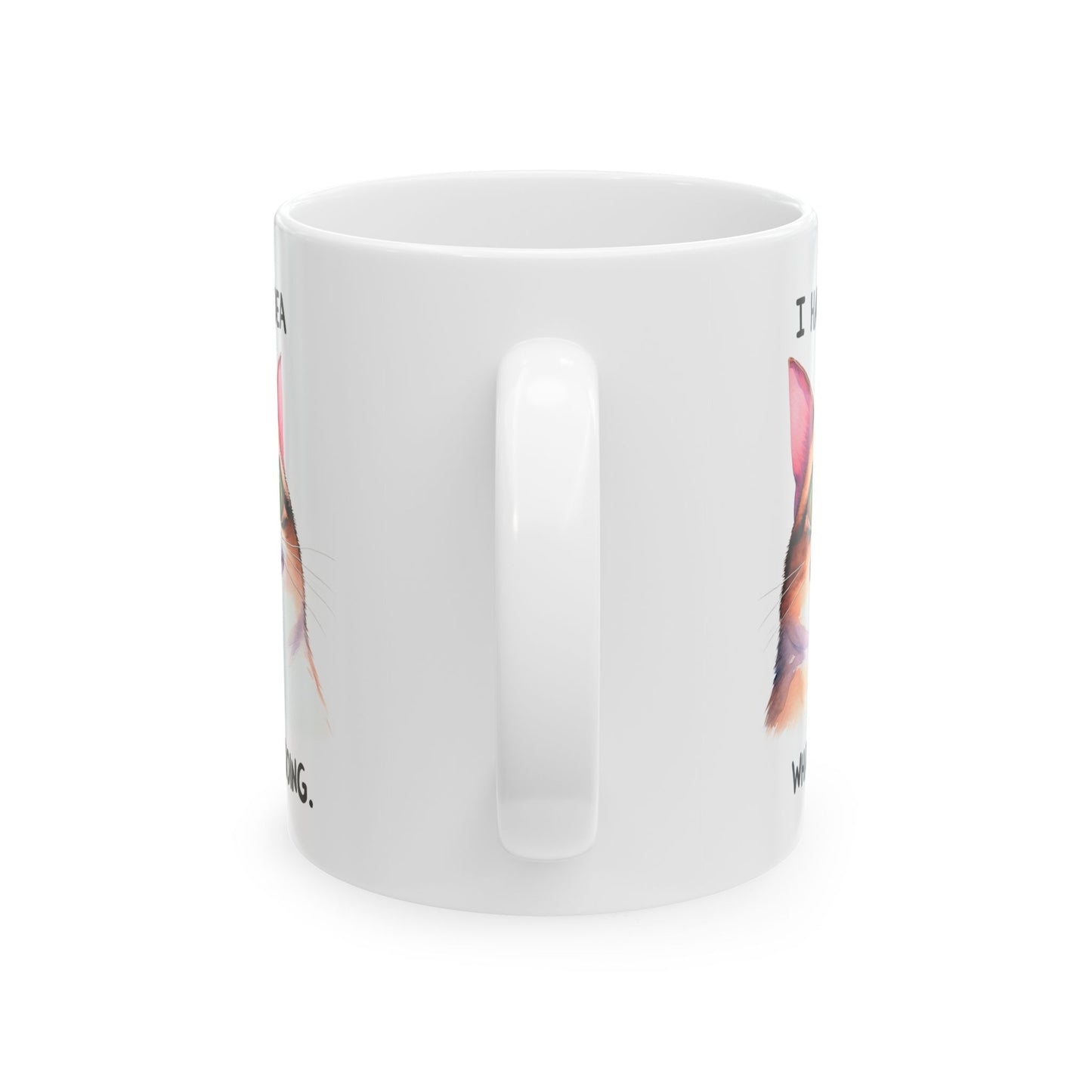 I Have No Idea What I'm Doing (Cat) Ceramic Mug, (11oz, 15oz)