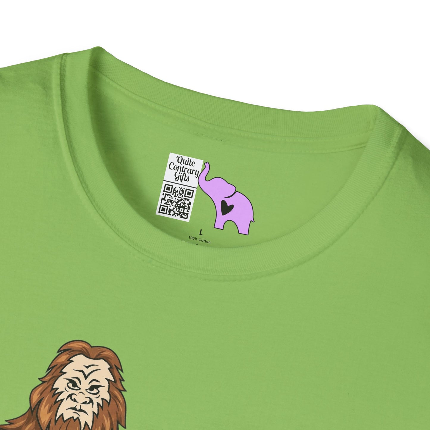 Bigfoot & Alien Adult T-shirt