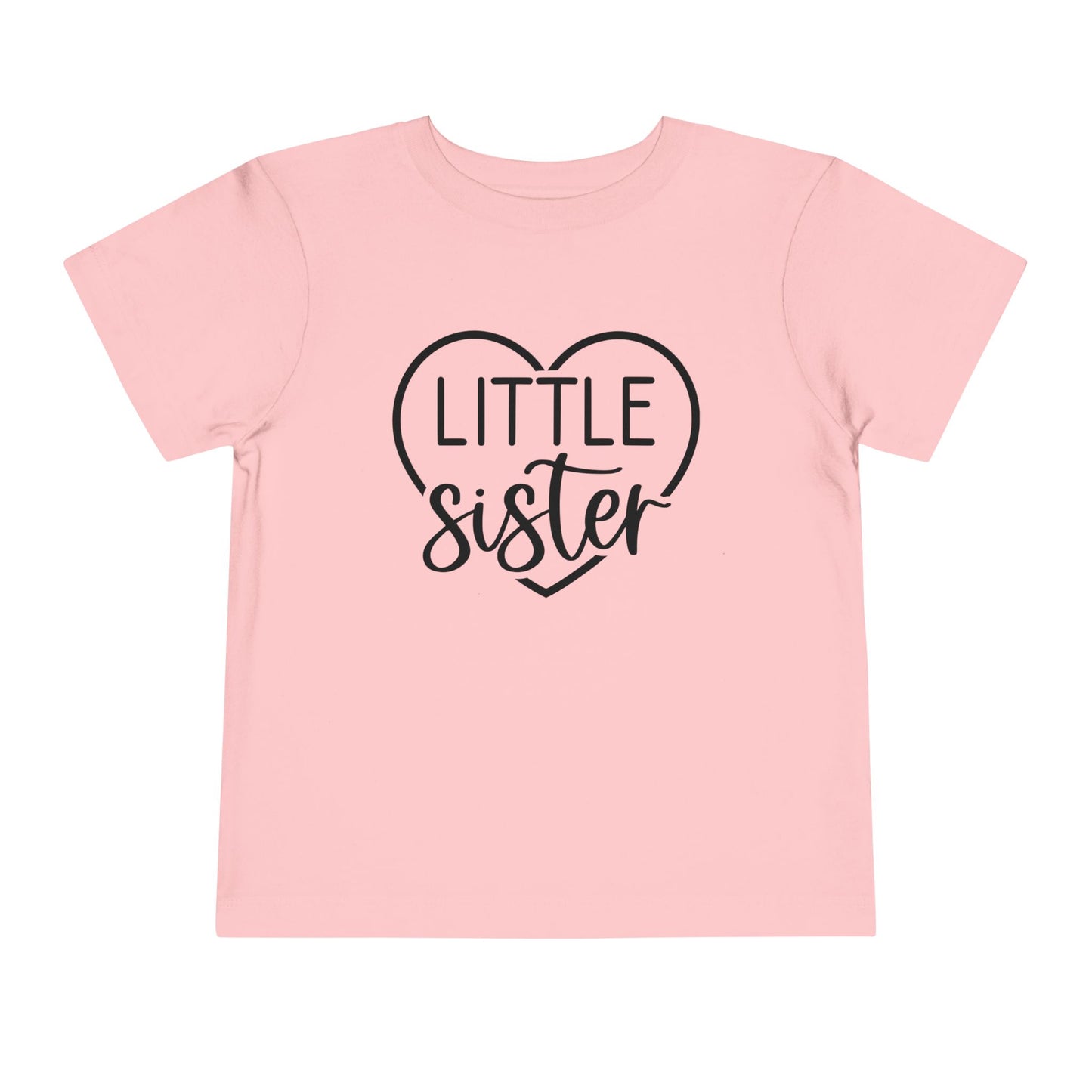 Little Sister (Heart) Toddler Tee