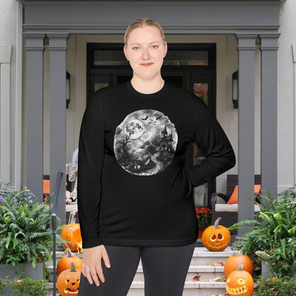Moonlit Haunting Adult Long Sleeve Tee