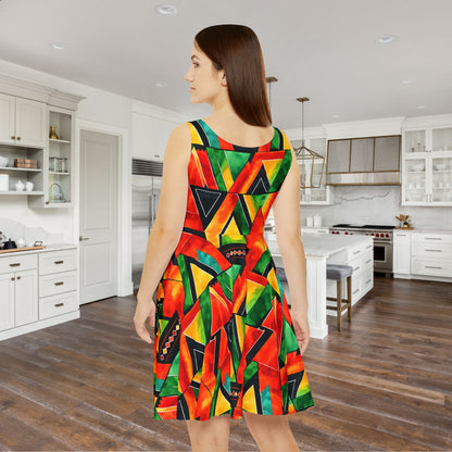 Abundance Vibes Women's Skater Dress