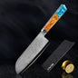 Damascus Steel Kitchen Knife Set