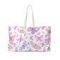 Pastel Butterfly Dreams Weekender Bag