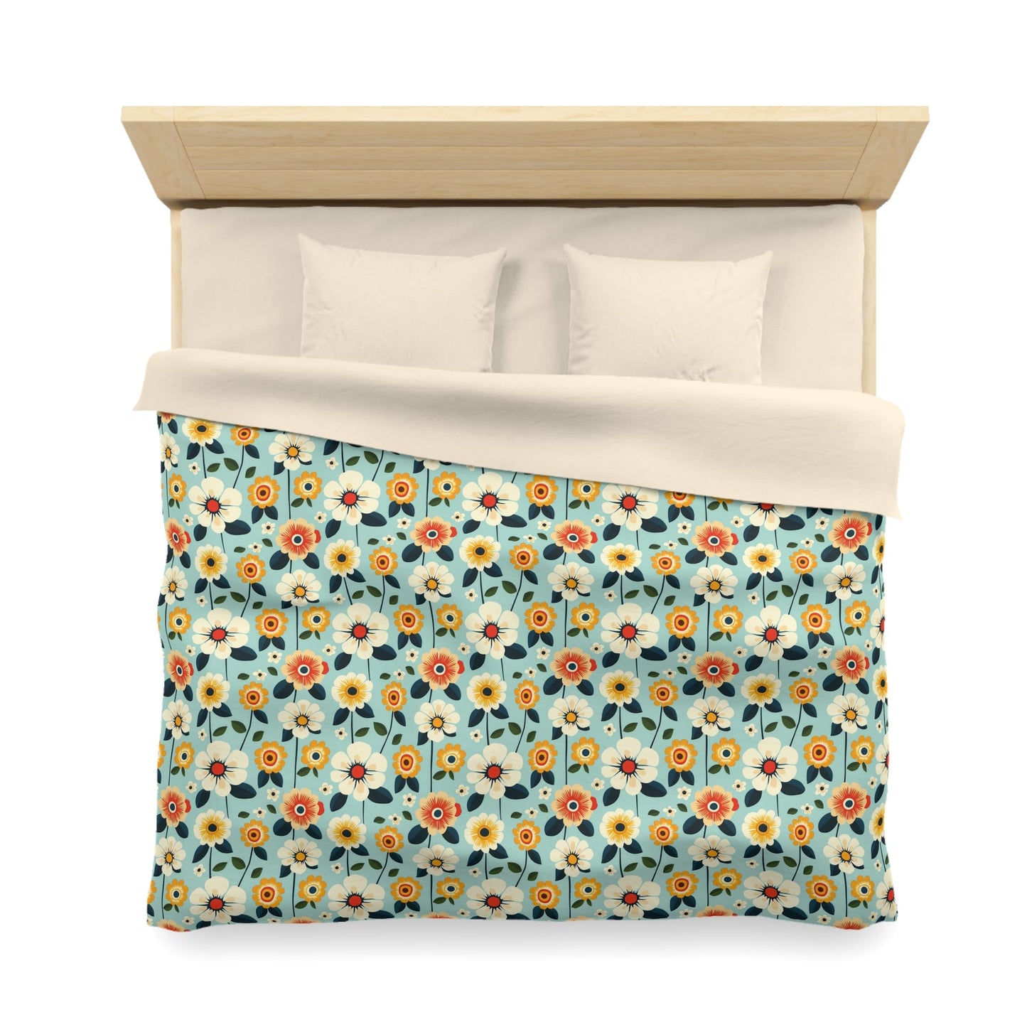 Joy Petals Microfiber Duvet Cover