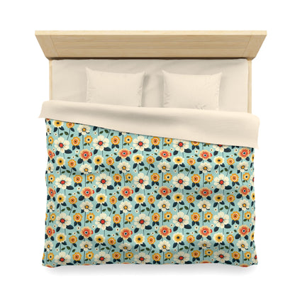 Joy Petals Microfiber Duvet Cover