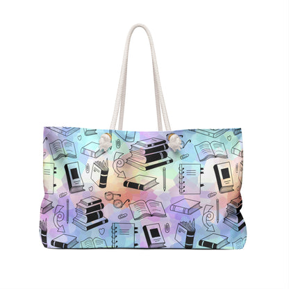 Colorful Chapters Weekender Bag
