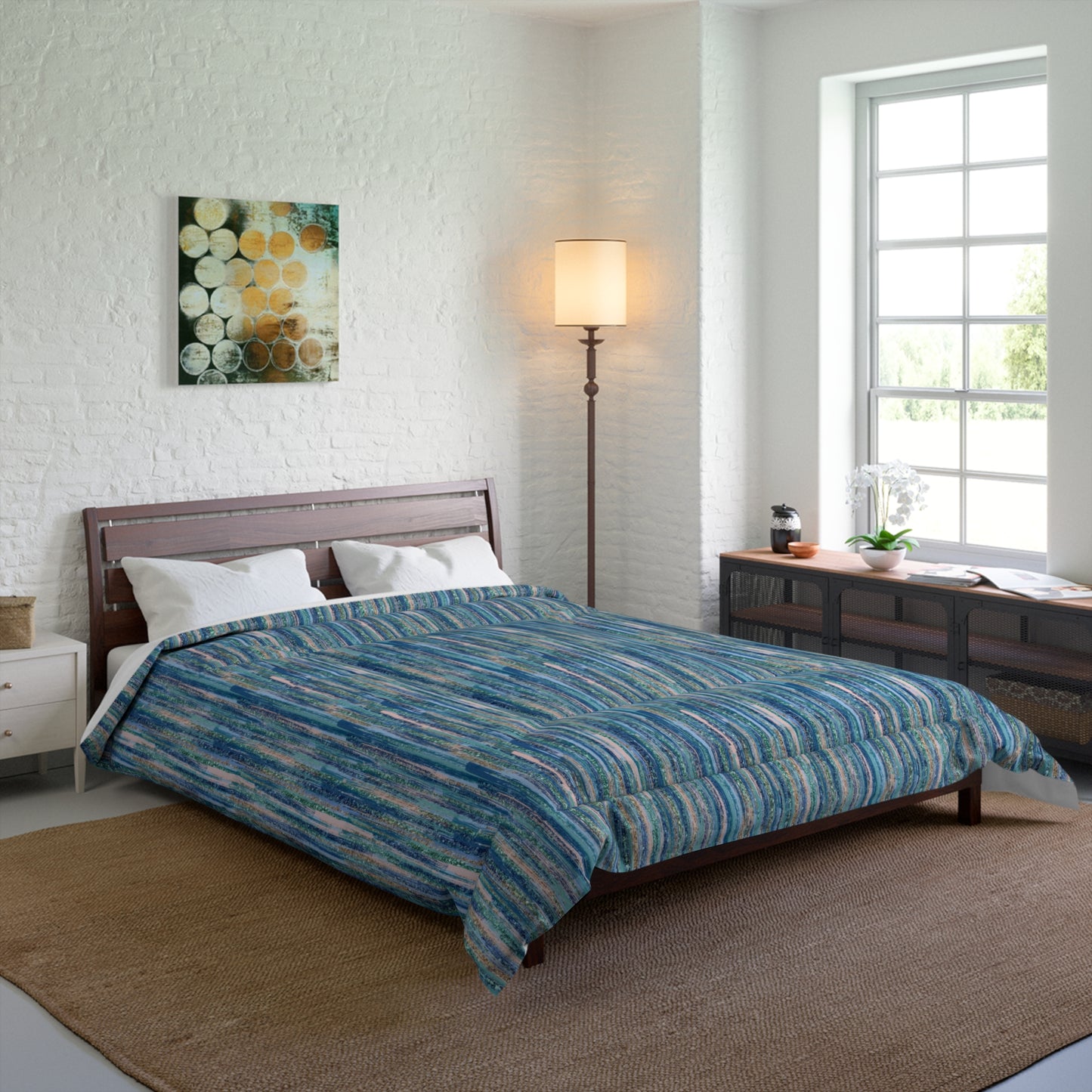 Ocean Drizzle Comforter