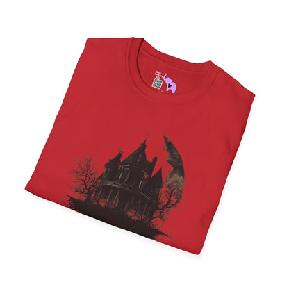 Halloween Haunted House Adult T-shirt