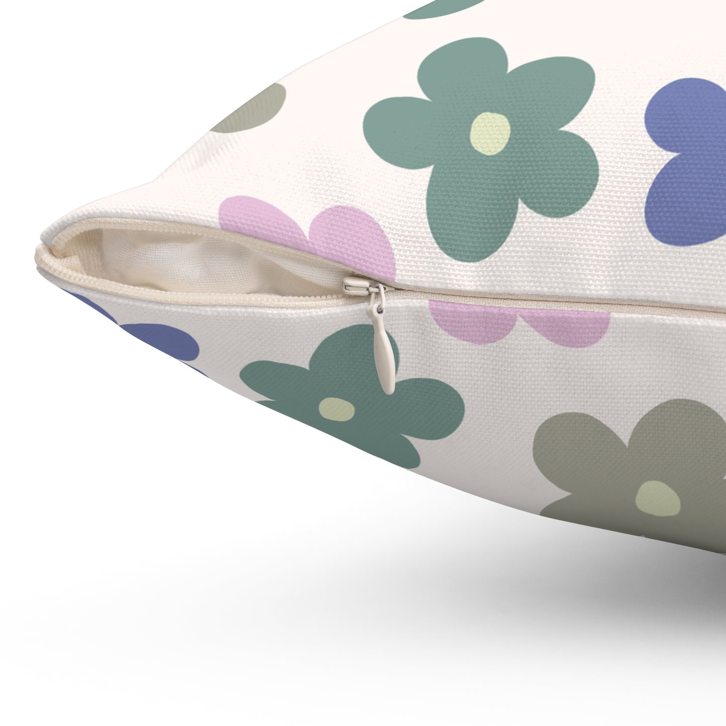 Earthbound Blooms Throw Pillow